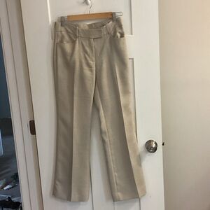 Elegant Cream Women's Pants